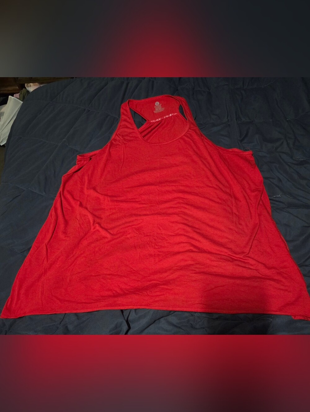 Red Racerback Women's Tank Top